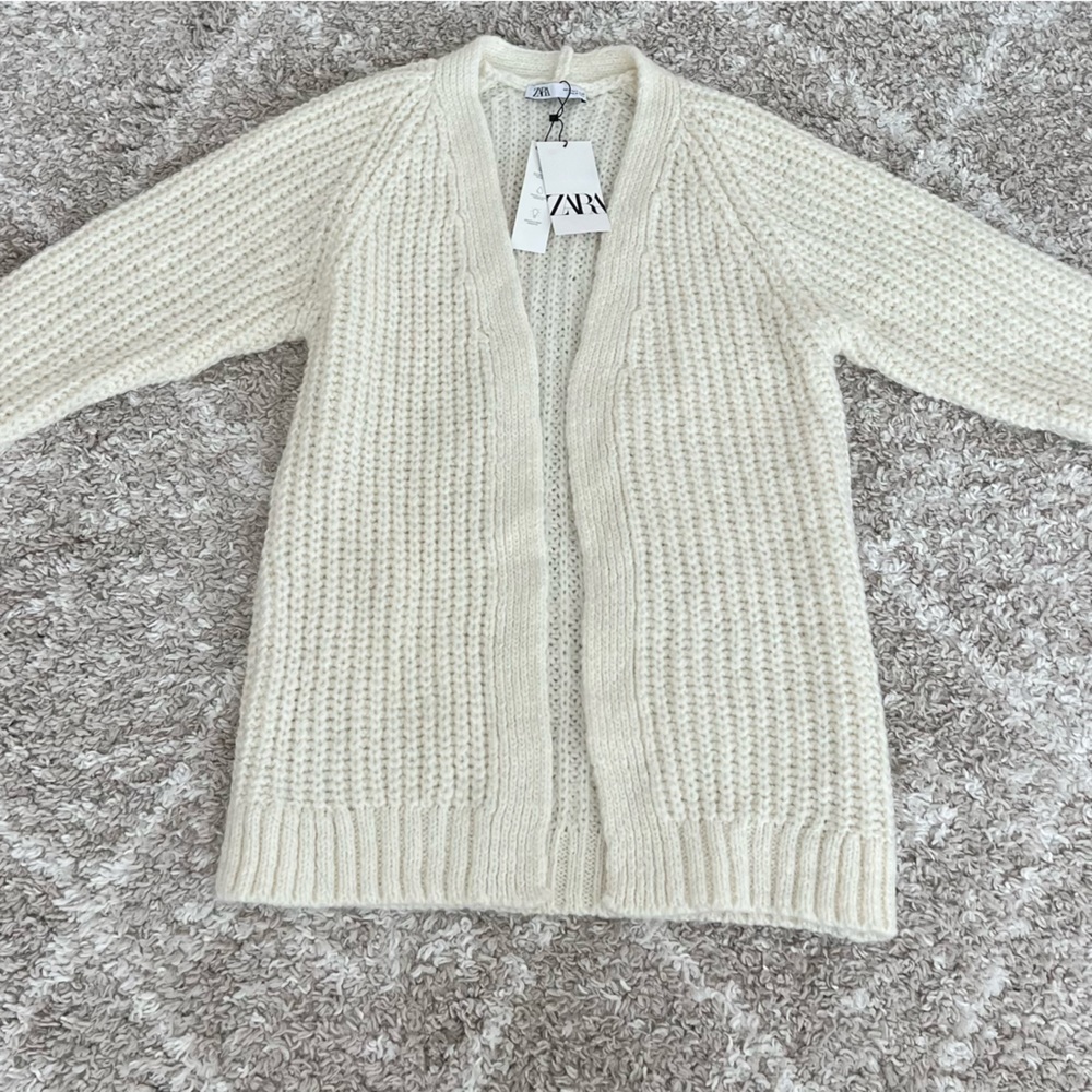 Zara Long Knit Cardigan